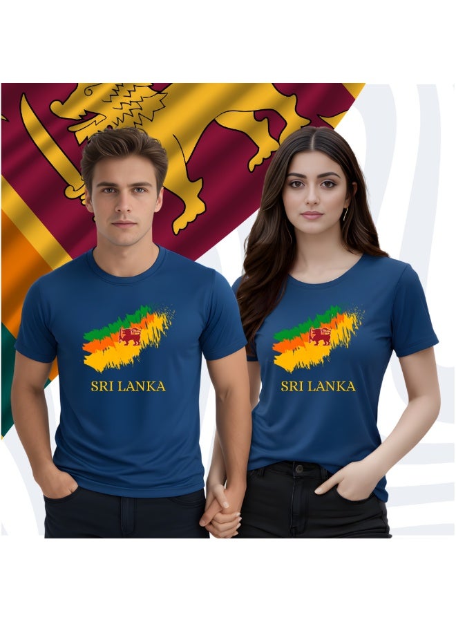 Sri Lanka jersey for Adults - Sri Lanka Sports Dry-Fit T-Shirt for Men and Women - Sri Lanka Sports Team Jersey For unisex Adults - Perfect for Sports Matches and Everyday Wear - Image 2